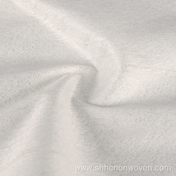 40G Viscose Polyester plain white spunlace nonwoven fabric